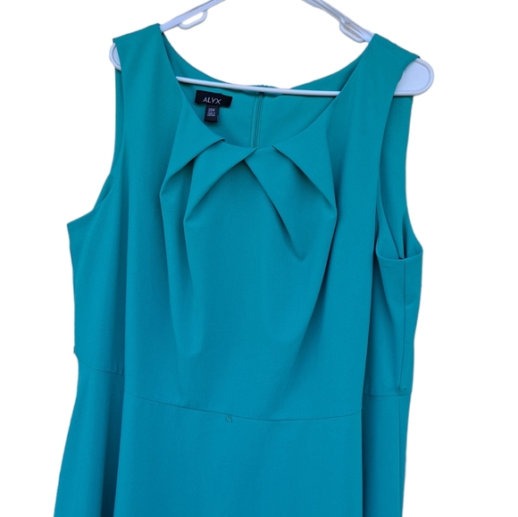 ALYX green sleeveless dress, 1X NWT - Picture 2 of 6